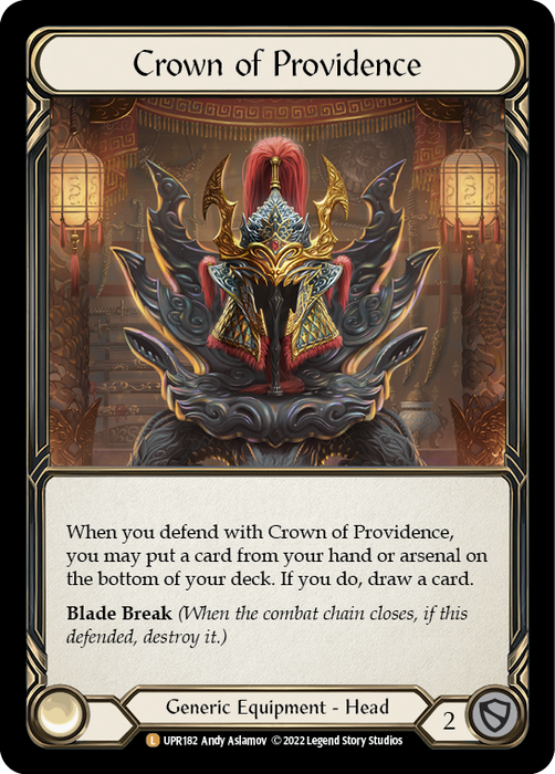 Crown of Providence - Cold Foil