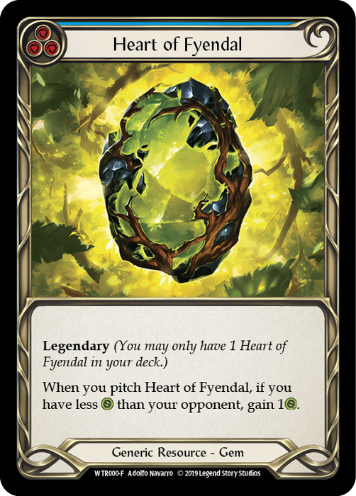 Heart of Fyendal - Rainbow Foil - Unlimited Edition