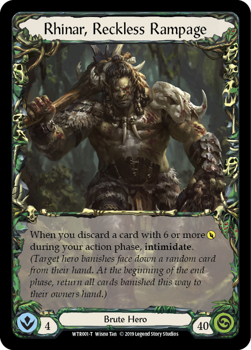 Rhinar, Reckless Rampage - Unlimited Edition