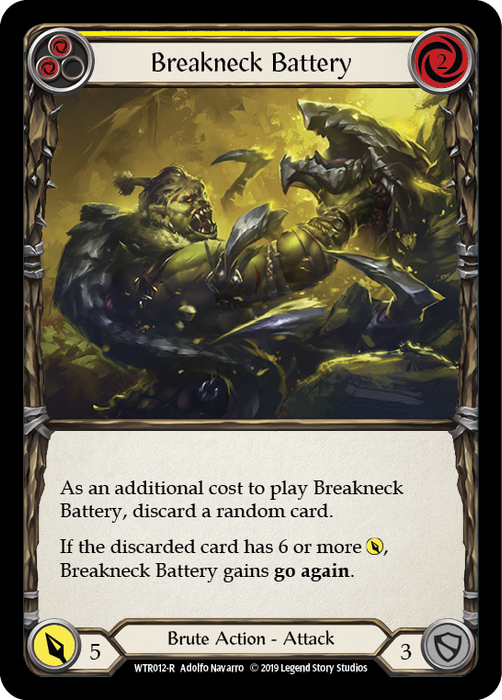 Breakneck Battery (Yellow) - Unlimited Edition