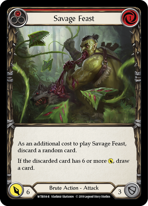 Savage Feast (Red) - Unlimited Edition