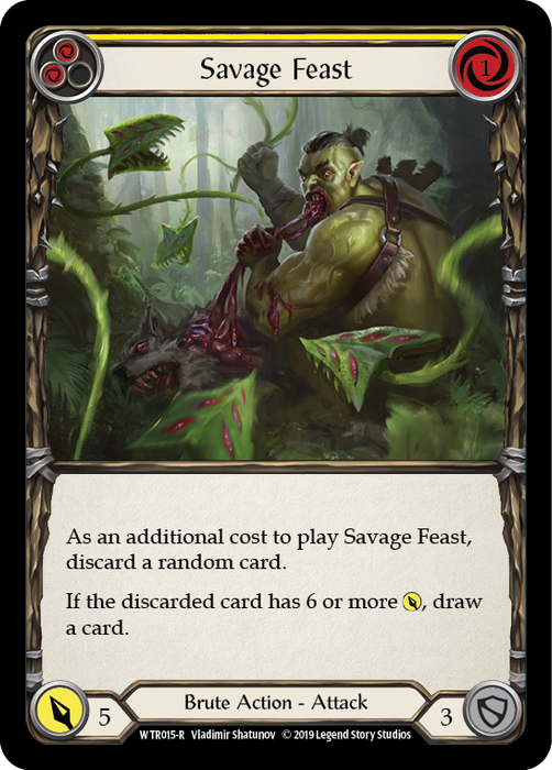 Savage Feast (Yellow) - Unlimited Edition