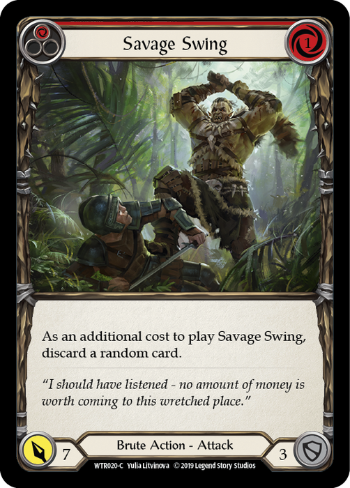 Savage Swing (Red) - Unlimited Edition