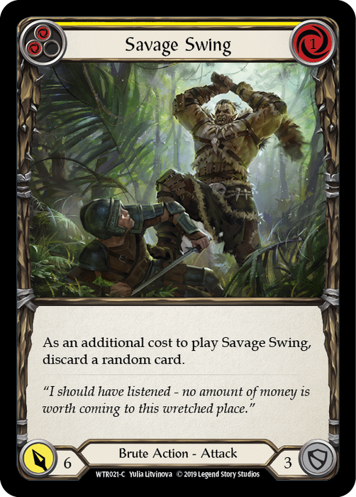 Savage Swing (Yellow) - Unlimited Edition