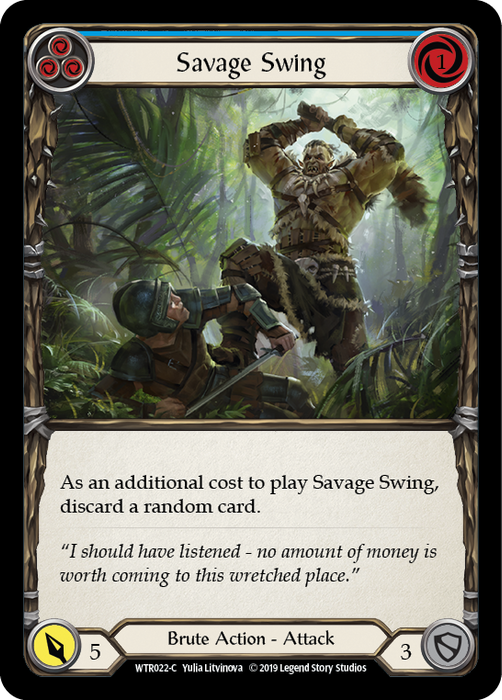 Savage Swing (Blue) - Unlimited Edition