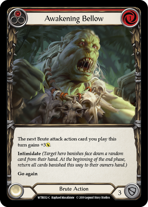 Awakening Bellow (Red) - Unlimited Edition