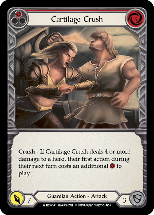 Cartilage Crush (Red) - Rainbow Foil - 1st Edition