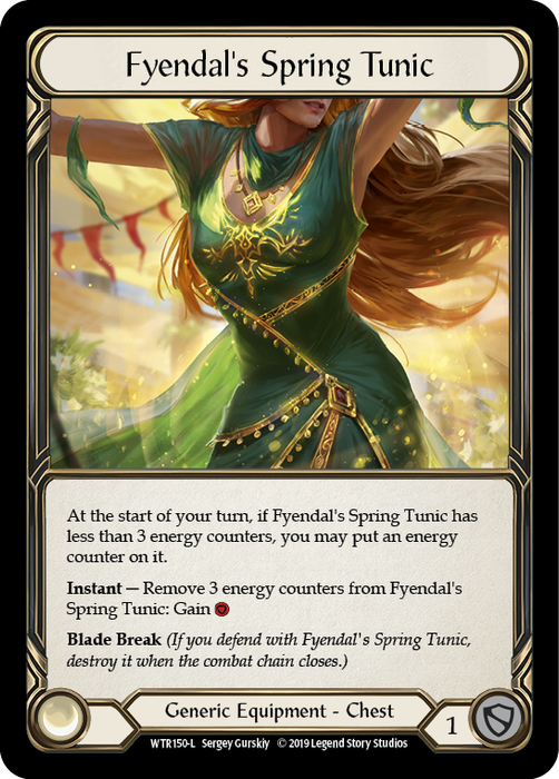 Fyendal's Spring Tunic - Rainbow Foil - Unlimited Edition