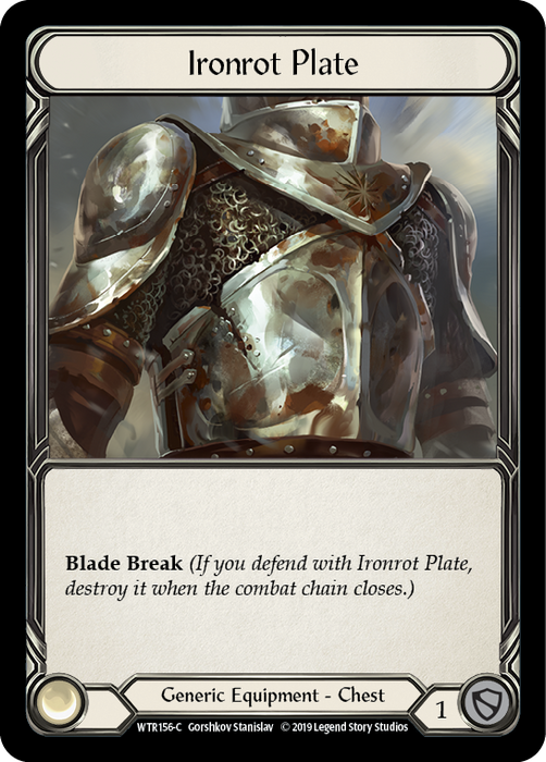 Ironrot Plate - Rainbow Foil - Unlimited Edition