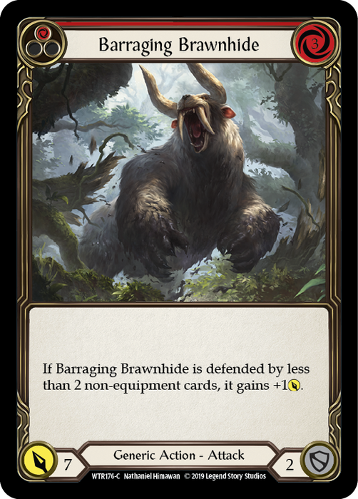 Barraging Brawnhide (Red) - Unlimited Edition