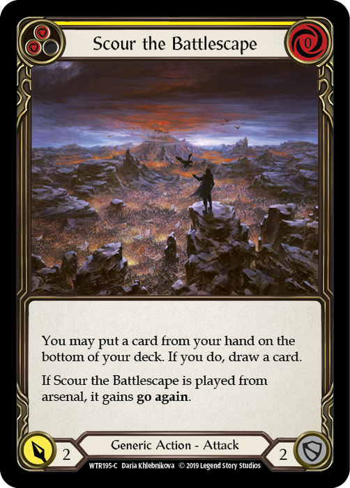 Scour the Battlescape (Yellow) - Unlimited Edition