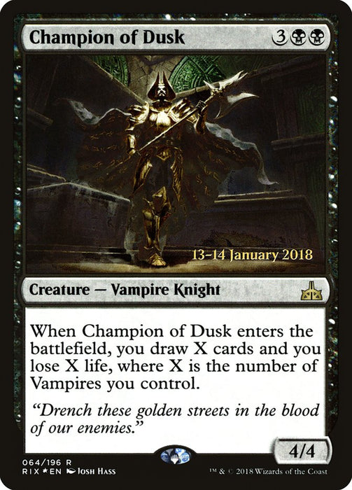 Champion of Dusk  (Foil)
