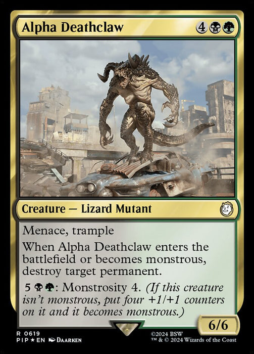 Alpha Deathclaw (Foil)