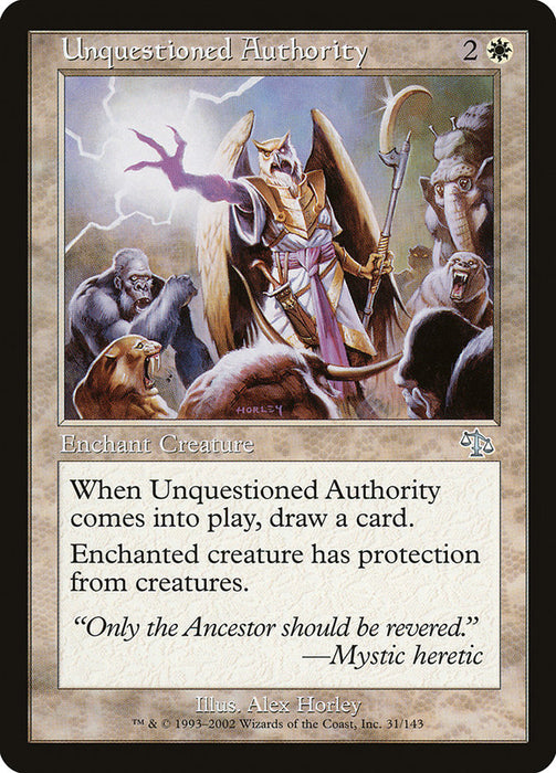 Unquestioned Authority  (Foil)
