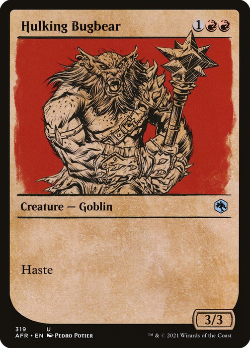 Hulking Bugbear  - Showcase (Foil)