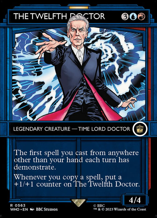 The Twelfth Doctor - Borderless - Showcase- Legendary- Inverted