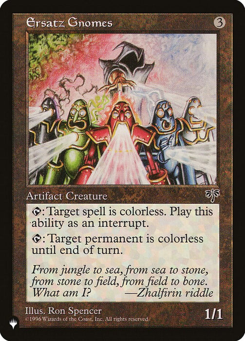 Ersatz Gnomes - Retro Frame