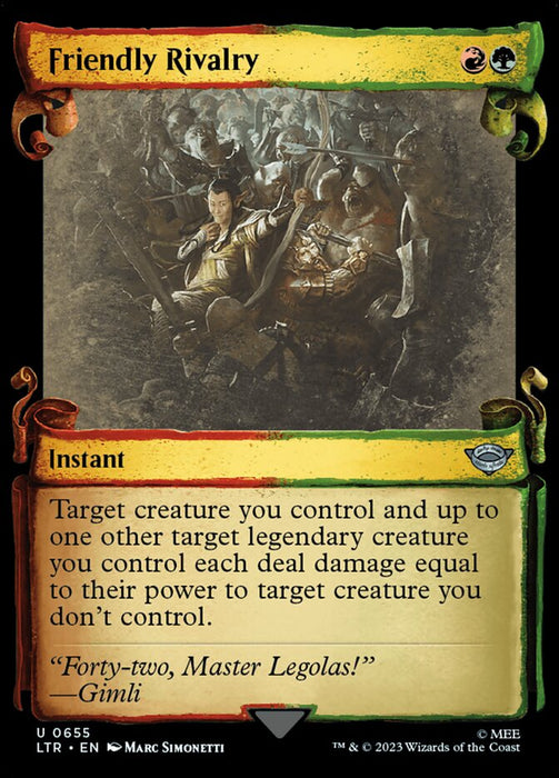 Friendly Rivalry - Showcase (Foil)