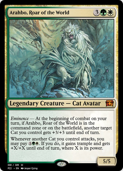 Arahbo, Roar of the World  (Foil)