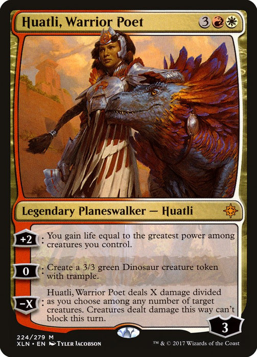 Huatli, Warrior Poet  (Foil)