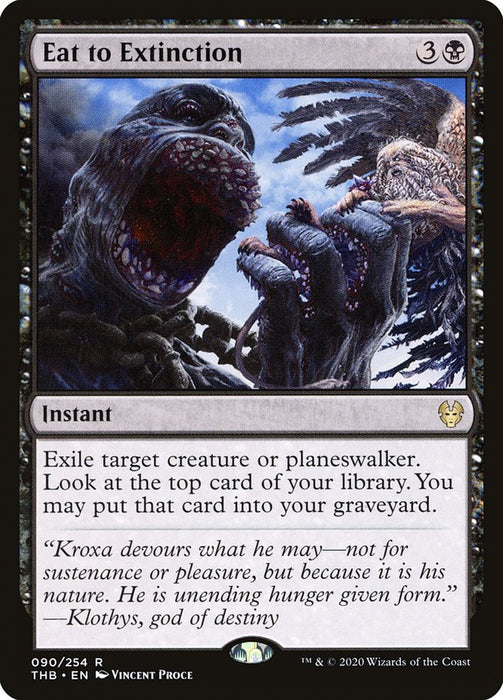 Eat to Extinction  (Foil)