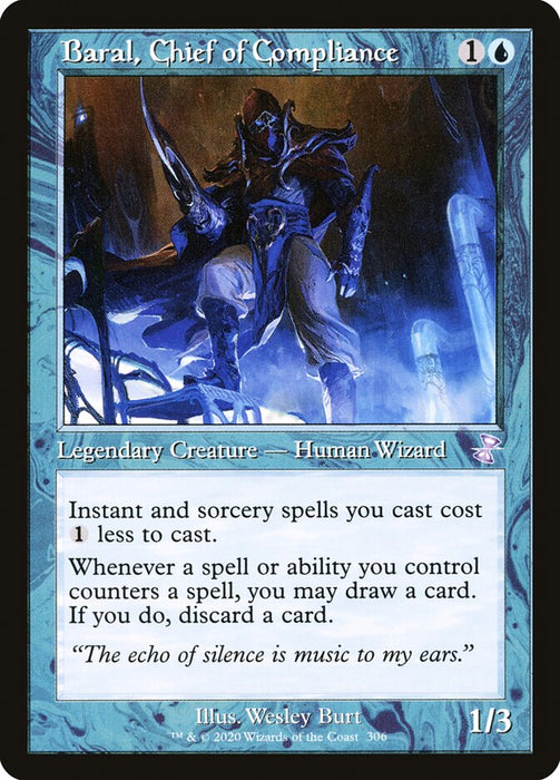 Baral, Chief of Compliance - Retro Frame  (Foil)