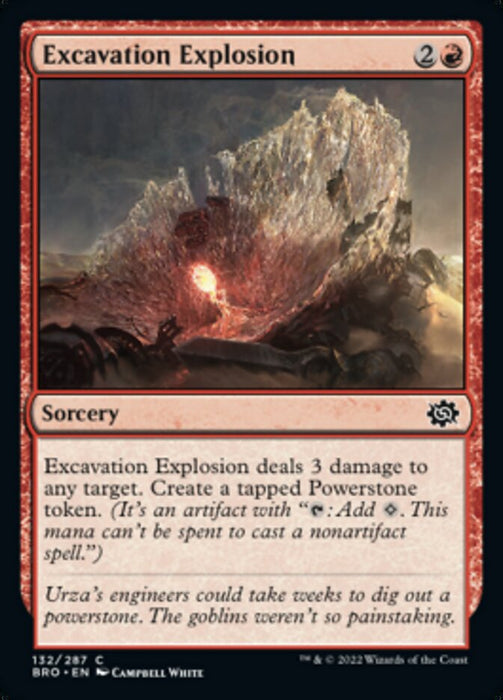 Excavation Explosion (Foil)