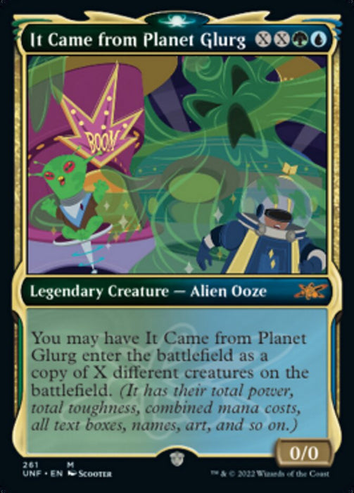It Came from Planet Glurg - Showcase- Legendary (Foil)