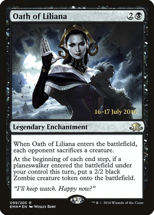 Oath of Liliana  (Foil)