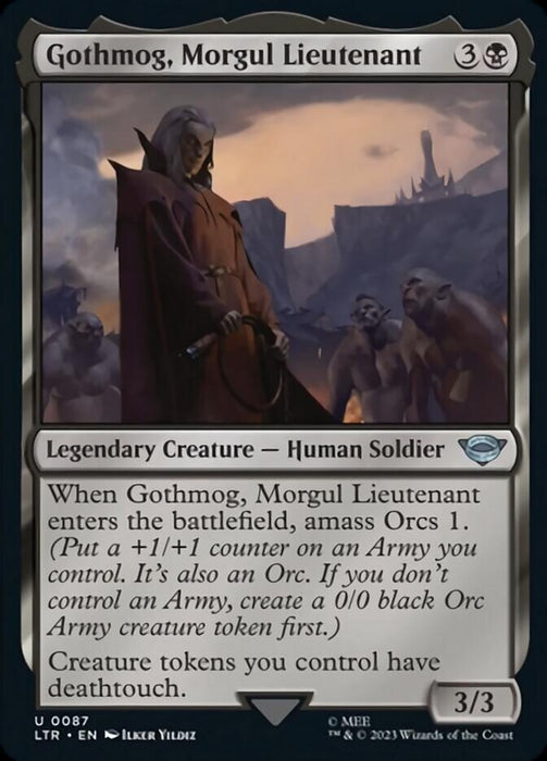 Gothmog, Morgul Lieutenant - Legendary (Foil)