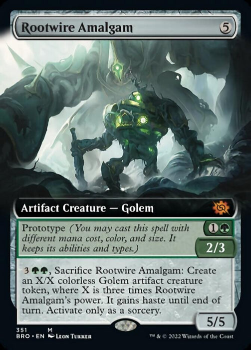 Rootwire Amalgam - Extended Art (Foil)