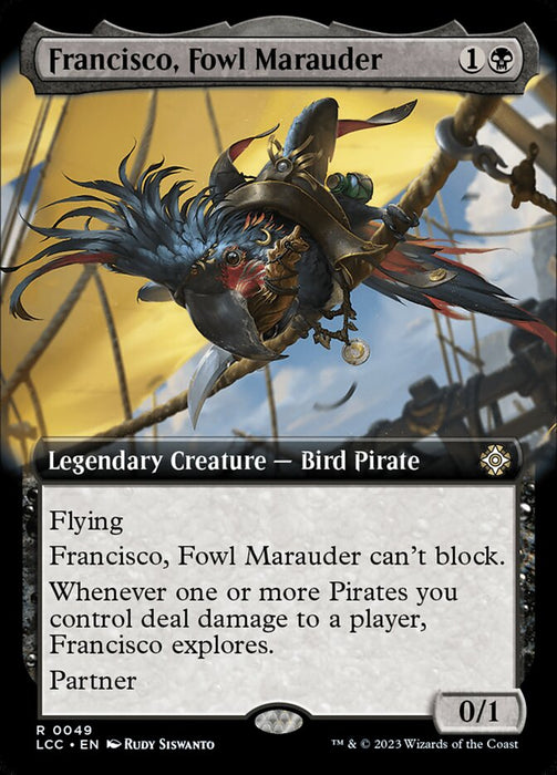Francisco, Fowl Marauder - Legendary