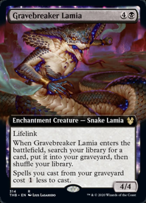 Gravebreaker Lamia - Extendedart - Nyxtouched