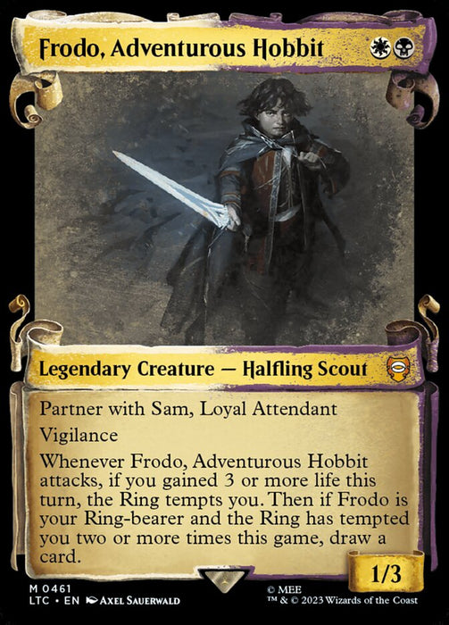 Frodo, Adventurous Hobbit - Showcase- Legendary
