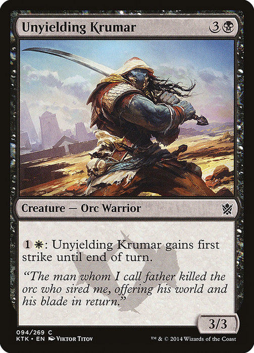 Unyielding Krumar  (Foil)