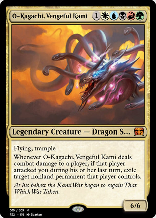 O-Kagachi, Vengeful Kami  (Foil)