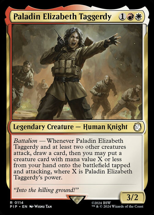 Paladin Elizabeth Taggerdy - Legendary