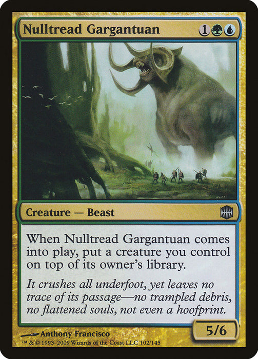 Nulltread Gargantuan  (Foil)