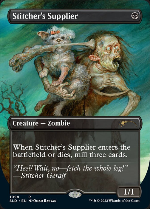 Stitcher's Supplier - Borderless - Full Art - Inverted