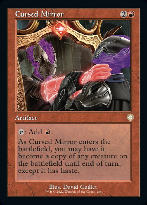 Cursed Mirror - Retro Frame
