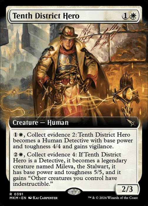 Tenth District Hero - Extended Art