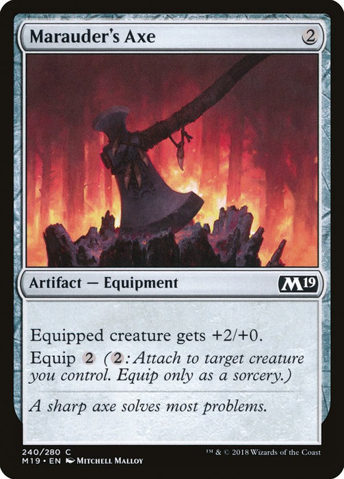 Marauder's Axe  (Foil)