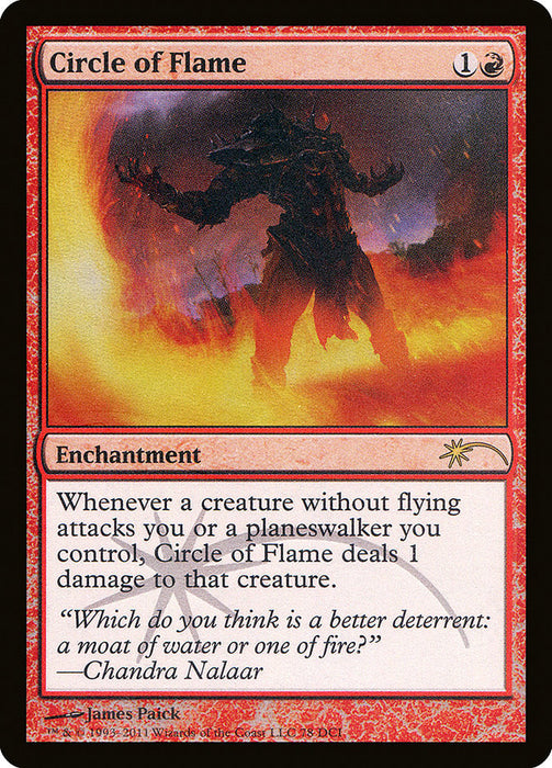 Circle of Flame  (Foil)