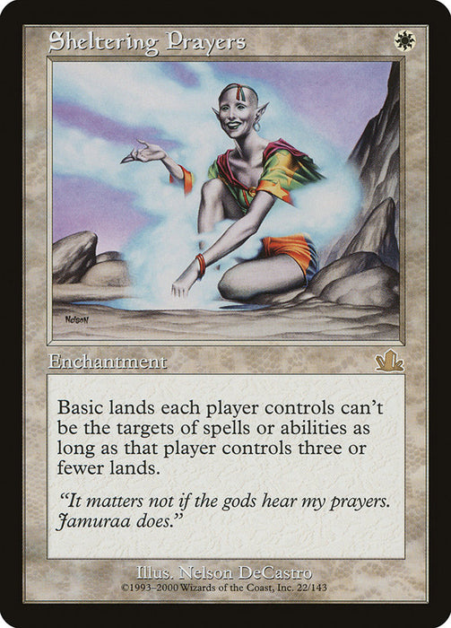 Sheltering Prayers  (Foil)