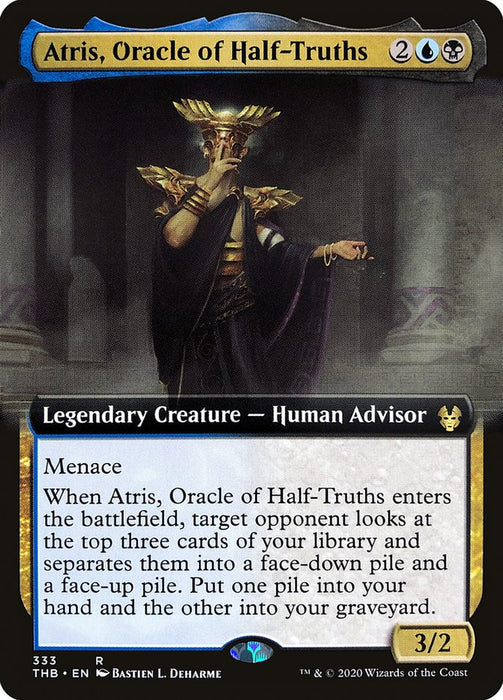 Atris, Oracle of Half-Truths  - Legendary - Extended Art (Foil)
