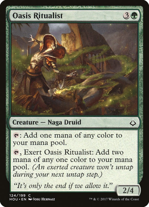 Oasis Ritualist  (Foil)