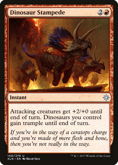 Dinosaur Stampede  (Foil)