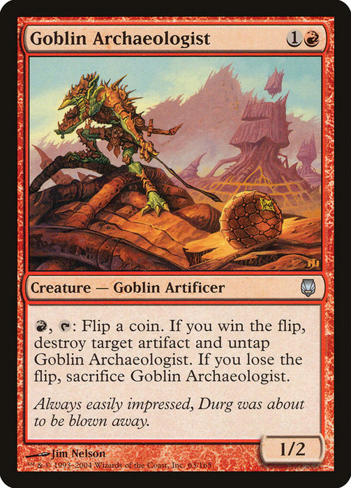 Goblin Archaeologist  (Foil)
