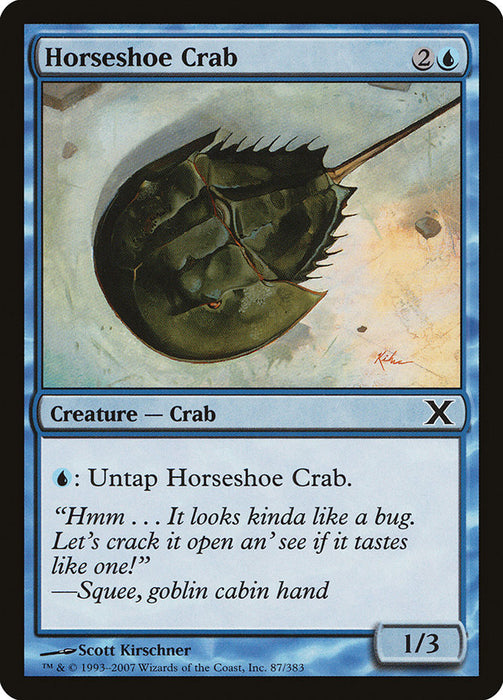 Horseshoe Crab  (Foil)