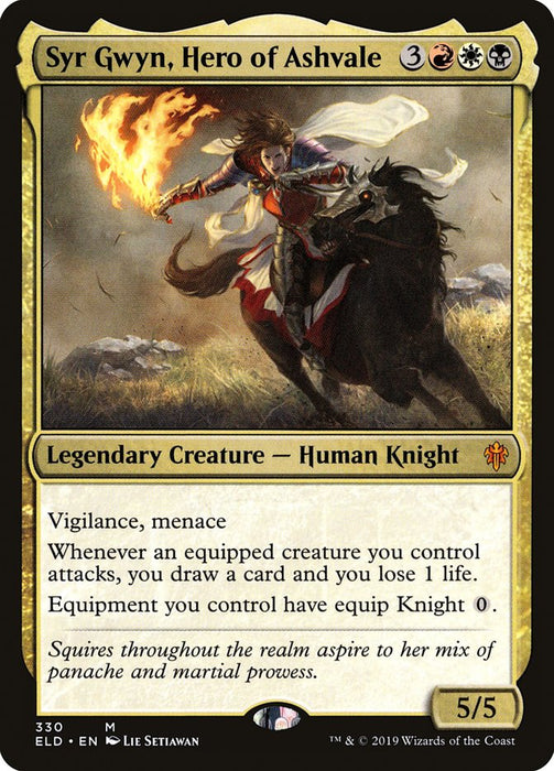 Syr Gwyn, Hero of Ashvale  - Legendary (Foil)